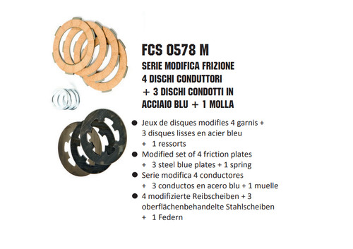 Clutch discs standard 3 - 4,