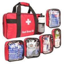 Click Medical Heat Stress Kit, protection from heat stroke, exhaustion, sun burn