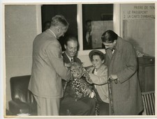 People with Leopard Photo by