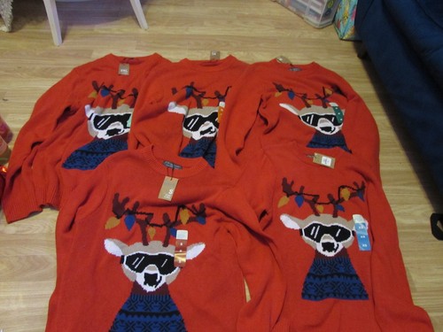 Mens novelty red christmas - novelty,