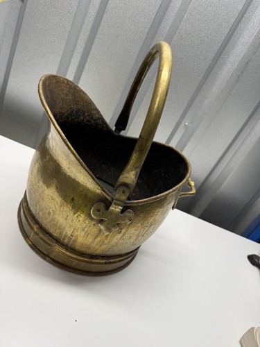 Antique large brass - antique, helmet