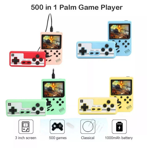 Handheld retro game console - retro,