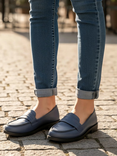 Ladies loafer shoes - shoes, moccasins