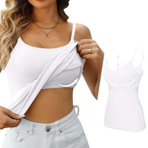 Women built bra padded cami - built, in