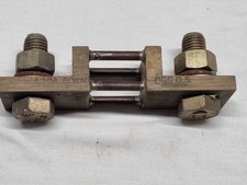 Vintage Shunt Load Test Lab Resistor CGS 0.5 Ohms at 400A 60 mV