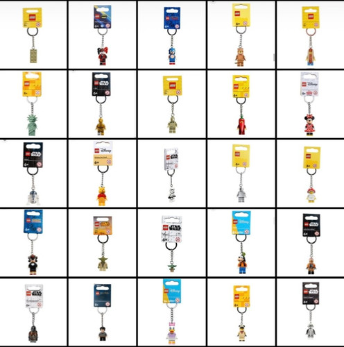 Lego keychain keyring disney - keyring,