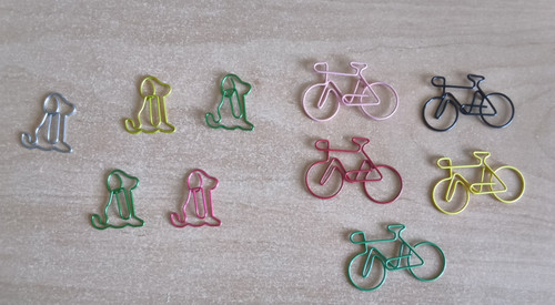 Novelty paper clips - paper,