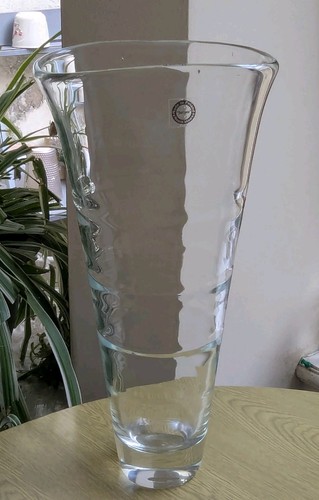Large mouth hand blown - large, glass