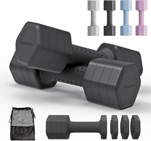 Adjustable dumbbell set 2 - adjustable, of