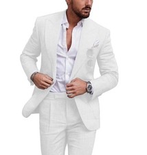 Linen Summer Men Suits for