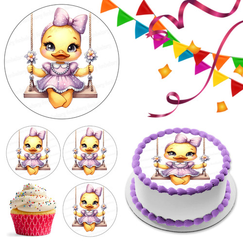 Duck duckling cake - duckling,