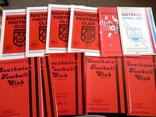 11 Southwick Programmes 1980s
