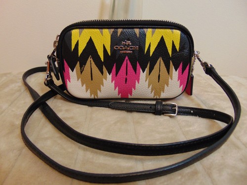 Coach hawk feathers double - coach,