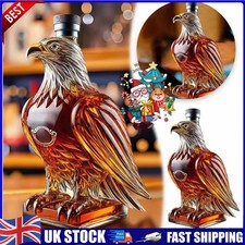 Glass Eagle Whiskey Bottle