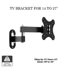TV WALL BRACKET MOUNT SWIVEL