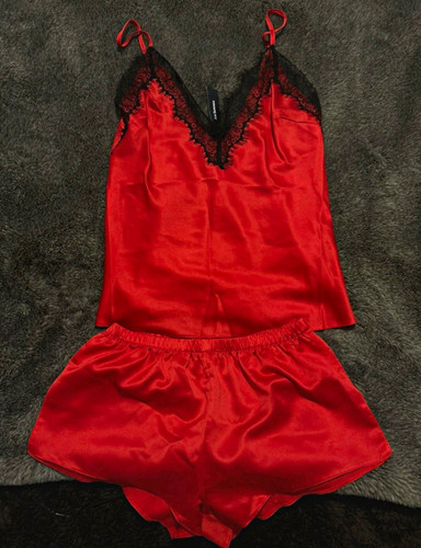 Ann summers red satin - red, cami