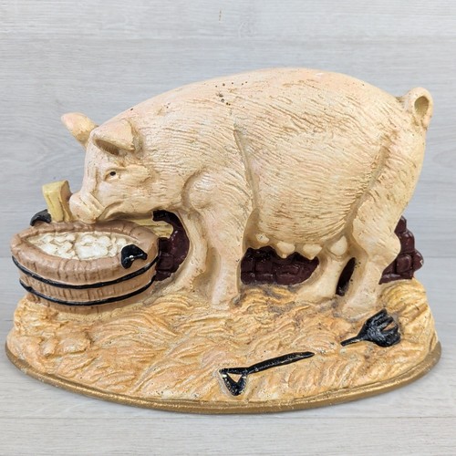 Cast iron pig - cast,