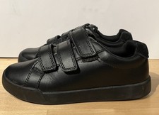 Boys M&S Black School Shoes