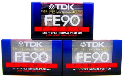Tdk fe90 blank audio - blank,