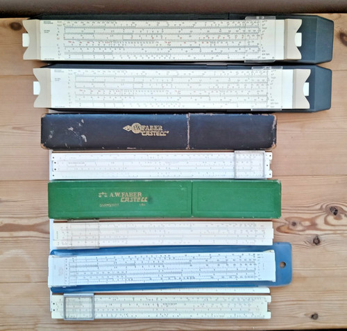 Slide rules lot 6 - rules,