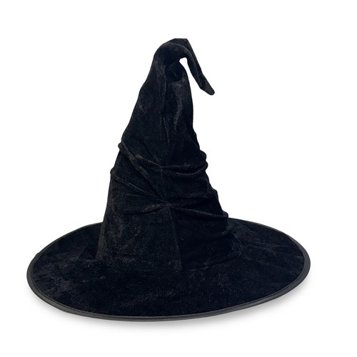 Halloween crumpled witch - crumpled,