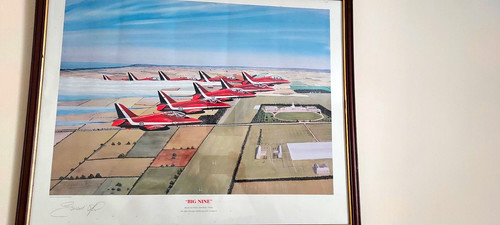 Raf red arrows big nine - raf, nine’