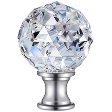 Lampshade Decorative Crystal Holder Bed Post Finials Knobs