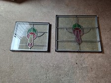 Double glazed stained glass  panels  various   sizes.