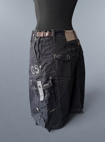 Vintage star raw cargo skirt - vintage,