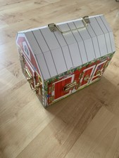 Melissa & Doug Latch Bolt Farm House Barn Shed Red White Building only