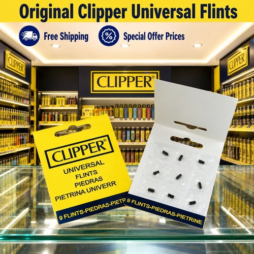 Original clipper flints 9pk - original,
