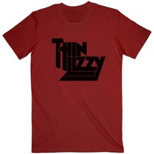 Thin Lizzy Logo Red T-Shirt