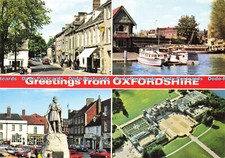 D190471 Greetings from Oxfordshire. Chipping Norton. Wantage. Oxford. Blenheim.