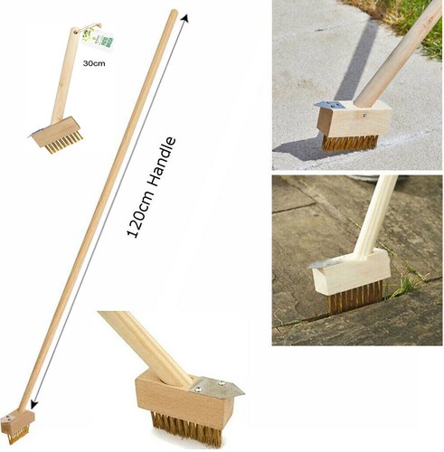 Patio weed wire brush - wire,