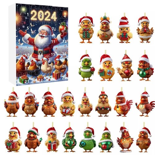 Christmas boxed chicken - 2d,