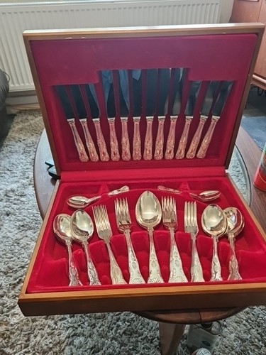 Vintage silver plated - silver, canteen