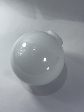 Glass Globe Lampshade White
