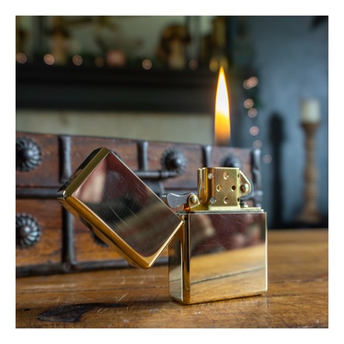 Zorro 912 brass lighter - lighter, no