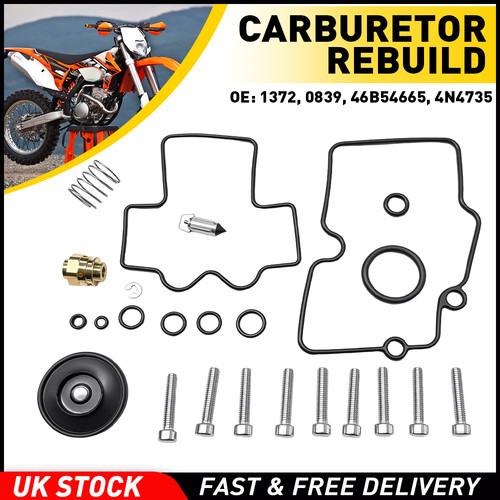 Carb rebuild kit with - carb,