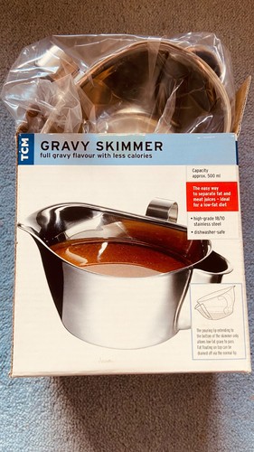 Stainless steel gravy boat