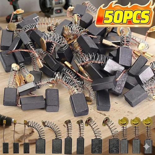 50pcs electric motor - 50pcs, carbon
