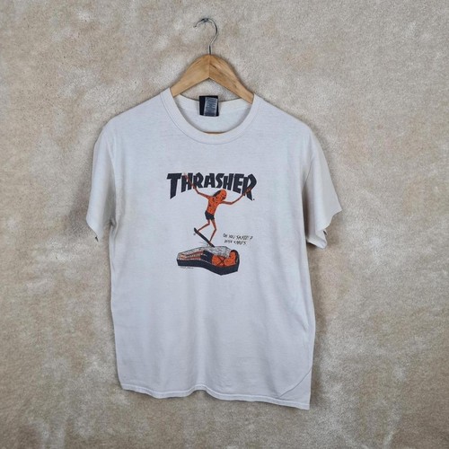 Vintage thrasher neck face - face, go