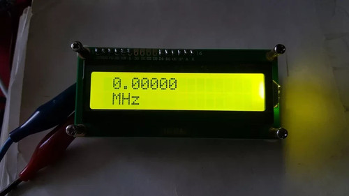 Frequency counter 100hz to - counter,,