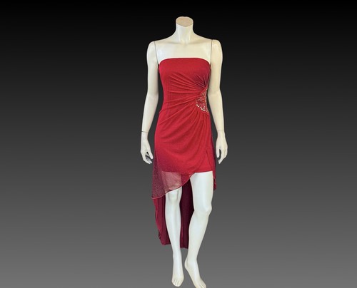 Y2k scarlet high low - high-low, ombrÉ