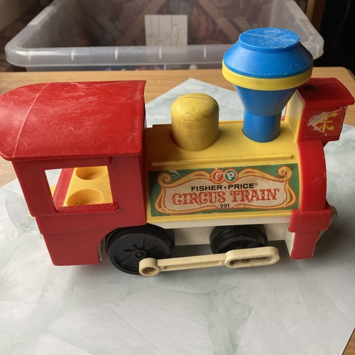 Vintage fisher price circus - fisher,