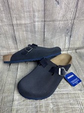 Birkenstock Boston Clogs Corduroy Dark Navy UK 10.5 EU 45 Regular Men’s New
