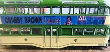 Blackpool Balloon Tram Roy Chubby Brown Advert 1/76 Scale, (STICKERS ONLY)