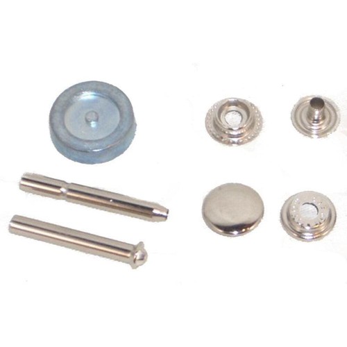 Press stud kit - stud, plated
