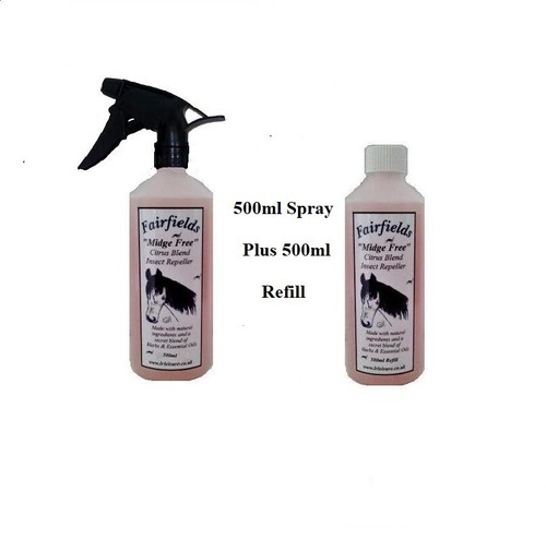 Fairfields midge free - 'midge, free'