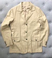 Men's Toni Gard Safari Jacket, Beige, Size 38